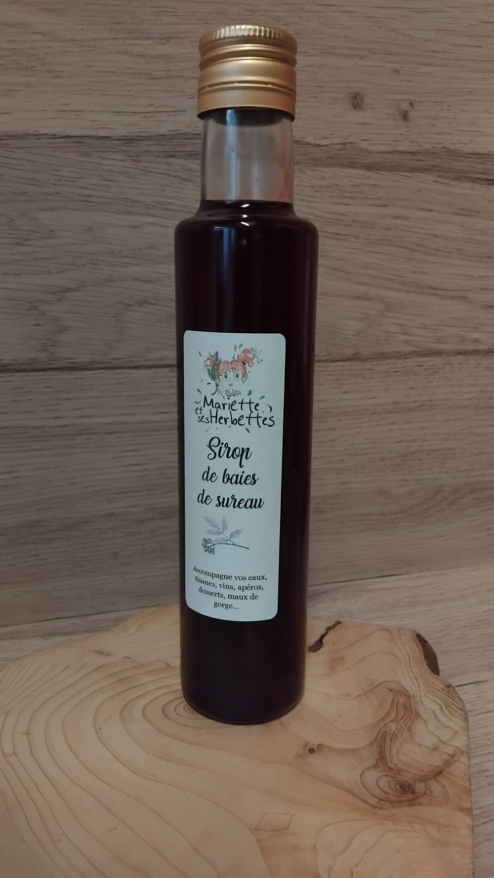 Sirop de baies de sureau - 250 ml