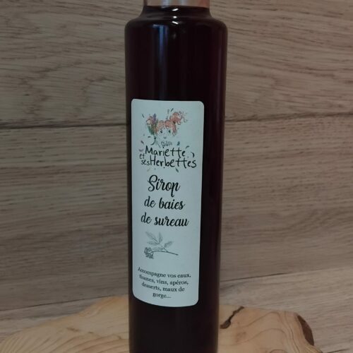Sirop de baies de sureau - 250 ml