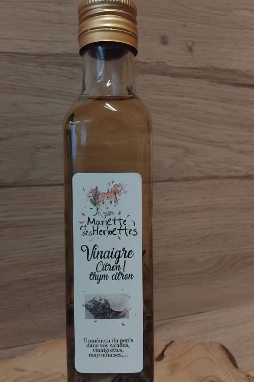 Vinaigre Citron/Thym citron - 250 ml