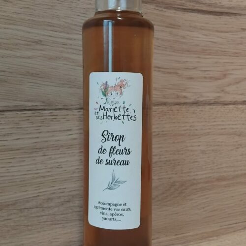 Sirop de fleurs de sureau