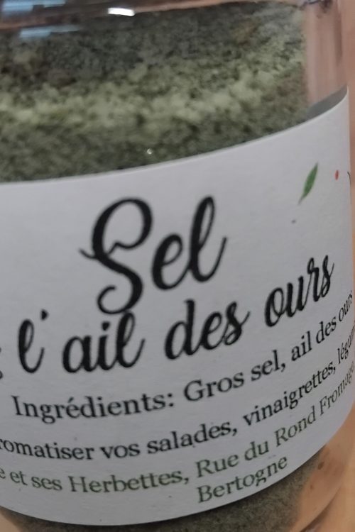 Sel à l'Ail des Ours