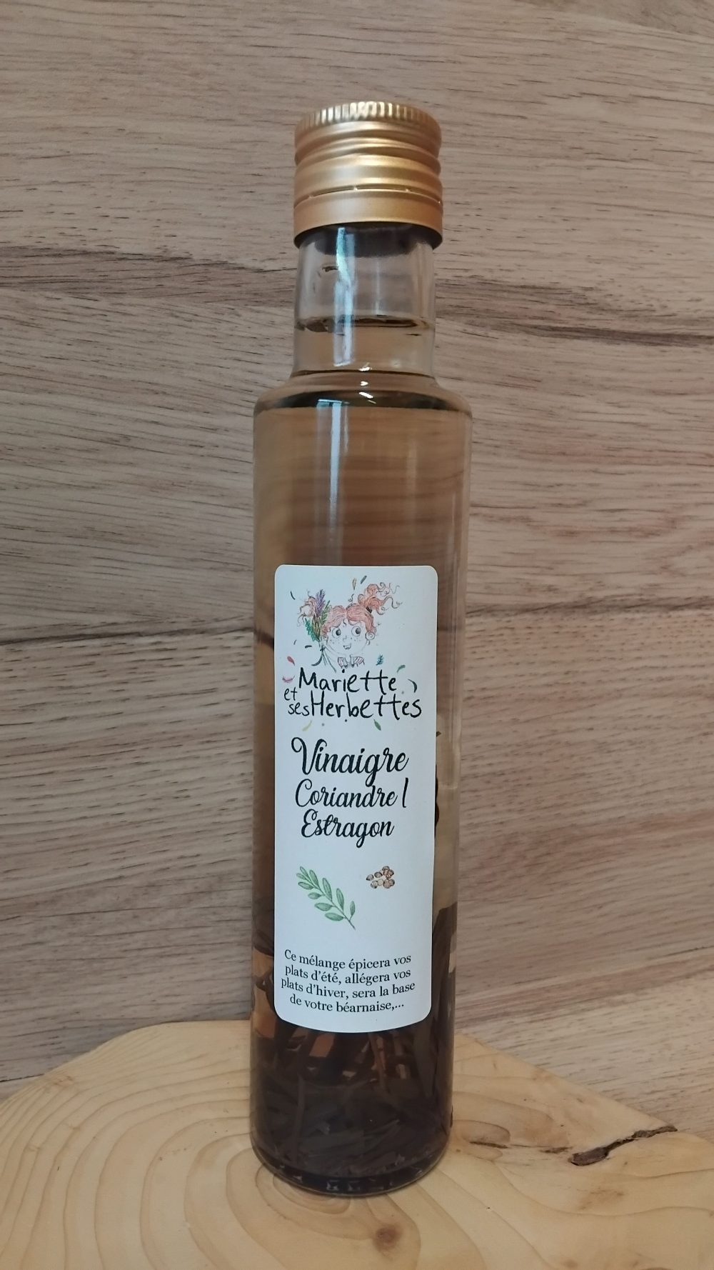 Vinaigre estragon/coriandre - 250 ml