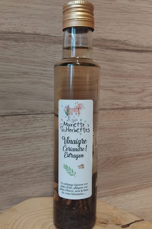 Vinaigre estragon/coriandre - 250 ml